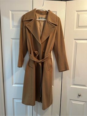 Max Mara Manuela camel coal
